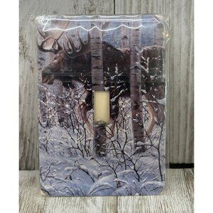 Moose Switchplate Light Switch Cover NEW